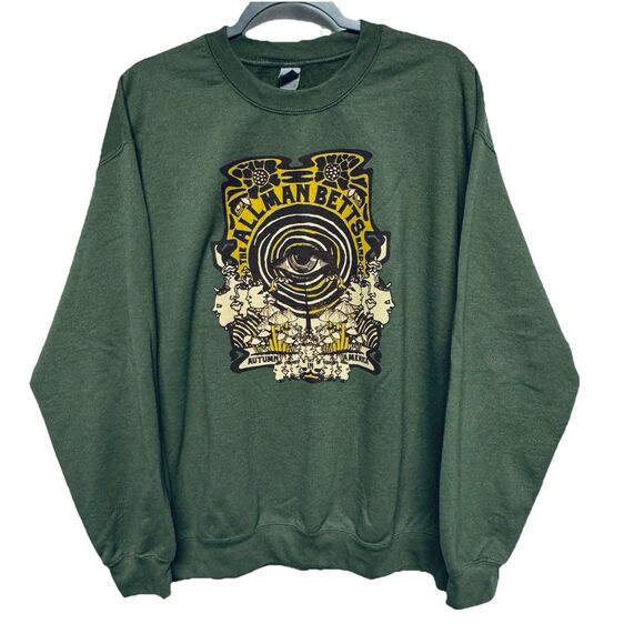 Allman Betts Band Autumn in America Sweatshirt Gildan Heavy Blend Size Large - Picture 1 of 5